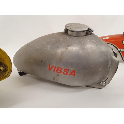 90 - A Honda fuel tank, and two other fuel tanks (3)