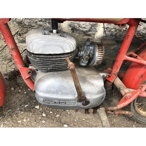 190 - Bultaco motorcycle
Garage stored for some time
No documents
Will need re-commisioning