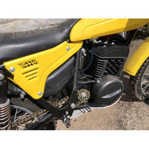 191 - SWM 320 trials bike
Understood to be a new bike
Garage stored for some time
No documents
Will need r... 