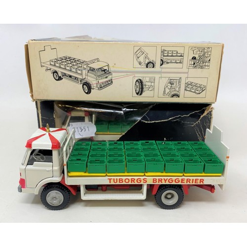 239 - An Action Beer Truck No 918, boxed, and another (2)