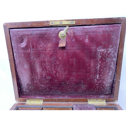 533 - A carved Indian box, a 19th century mahogany brass bound box, and various other items (4 boxes)