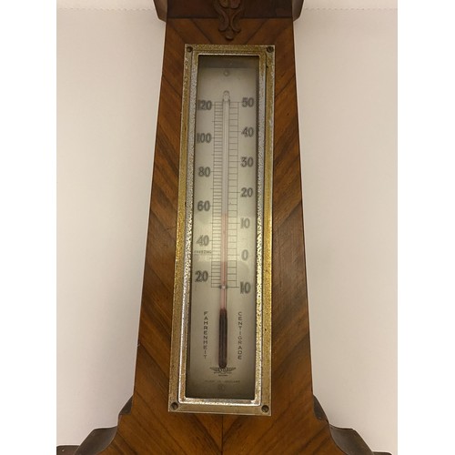 494 - A barometer, a brass bucket, and assorted metalwares (qty)