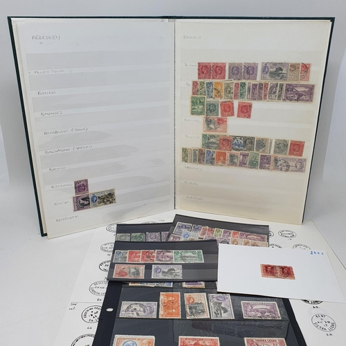 64 - Sierra Leone cancellations collection, in a stockbook and cards with a wealth of cancellation intere... 