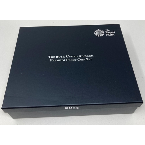 103 - A Royal Mint 2014 premium proof coin set