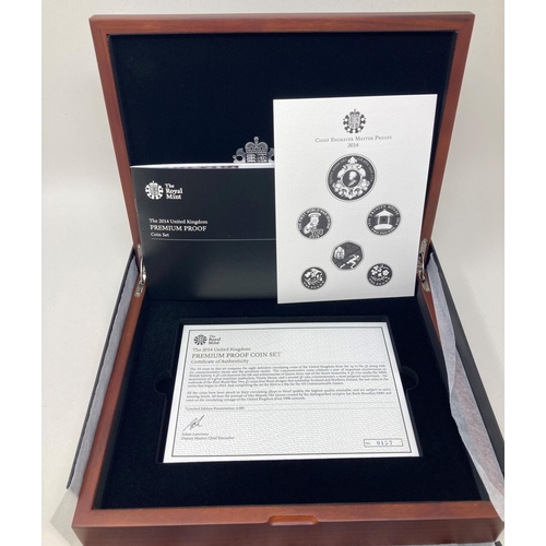 103 - A Royal Mint 2014 premium proof coin set