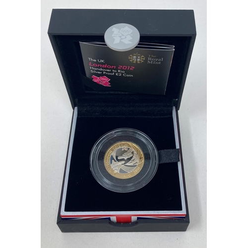 109 - Assorted Royal Mint commemorative coins, relating to the Olympics