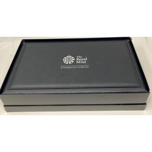 119 - A Royal Mint Celebration of Britain silver proof coin collection set, boxed