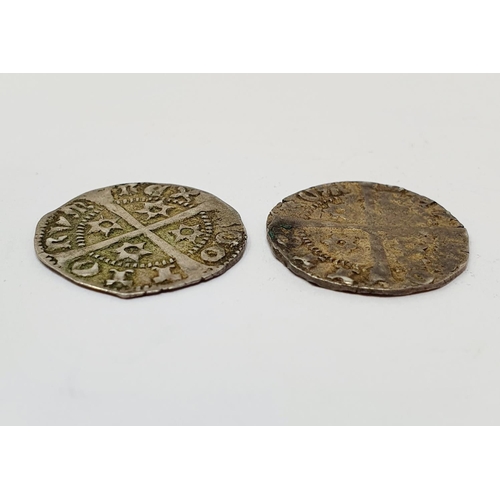 136 - Two Scottish hammered silver pennies (2)