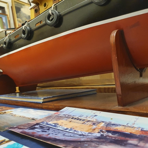 241 - A radio controlled model of G. Strange & Sons fishing boat, on a stand