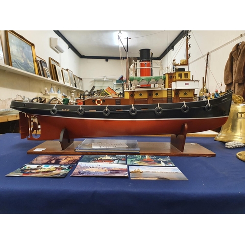 241 - A radio controlled model of G. Strange & Sons fishing boat, on a stand