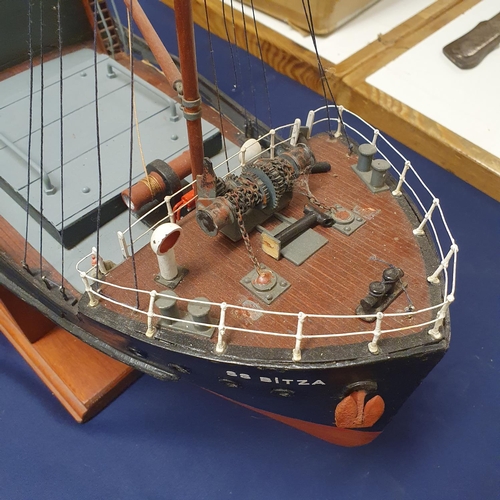 242 - A radio controlled model of a fishing boat