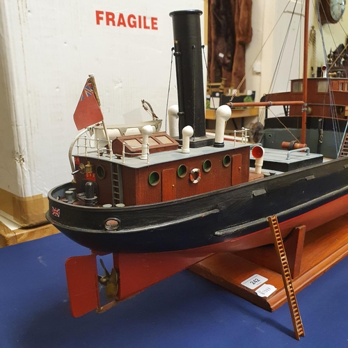 242 - A radio controlled model of a fishing boat