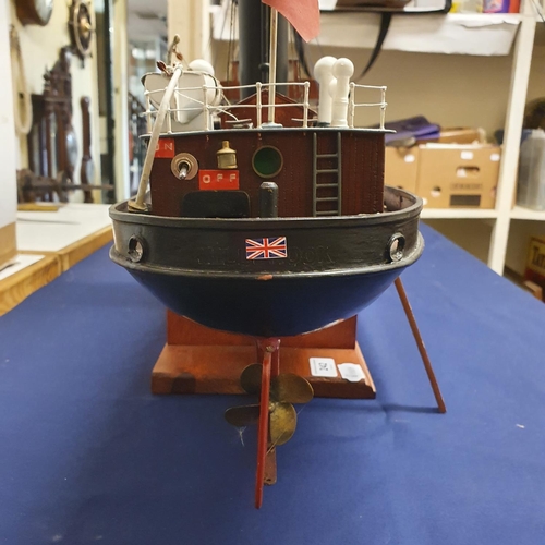 242 - A radio controlled model of a fishing boat