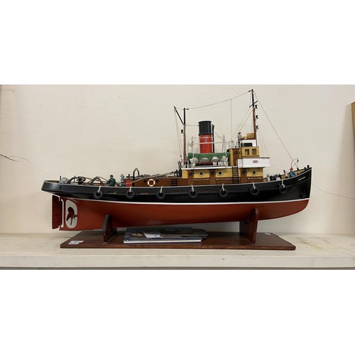 241 - A radio controlled model of G. Strange & Sons fishing boat, on a stand