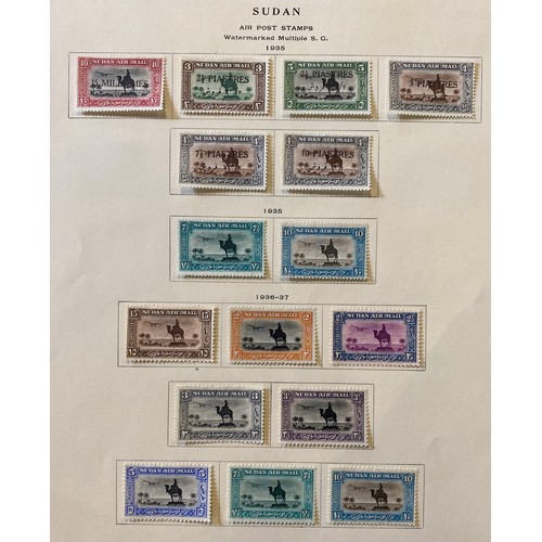 61 - British Commonwealth stamps, a selection of unused better sets with Kuwait 1933 Air set, India 1929 ... 