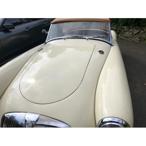 34 - ***Regretfully Withdrawn***
1959 MG A Roadster 1500 
Registration number GSJ 421
Chassis number HDR ... 