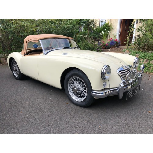 34 - ***Regretfully Withdrawn***
1959 MG A Roadster 1500 
Registration number GSJ 421
Chassis number HDR ... 