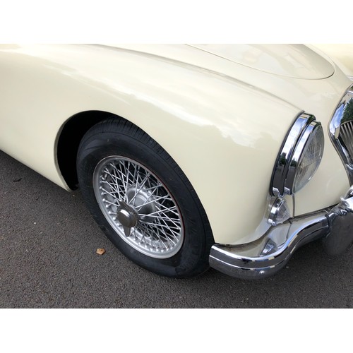 34 - ***Regretfully Withdrawn***
1959 MG A Roadster 1500 
Registration number GSJ 421
Chassis number HDR ... 