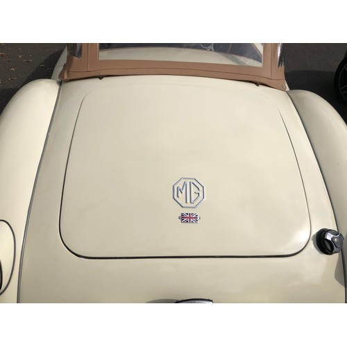 34 - ***Regretfully Withdrawn***
1959 MG A Roadster 1500 
Registration number GSJ 421
Chassis number HDR ... 