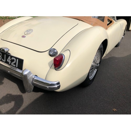 34 - ***Regretfully Withdrawn***
1959 MG A Roadster 1500 
Registration number GSJ 421
Chassis number HDR ... 