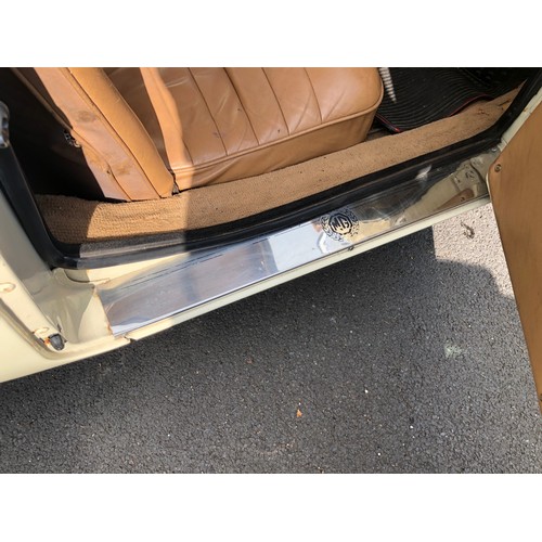 34 - ***Regretfully Withdrawn***
1959 MG A Roadster 1500 
Registration number GSJ 421
Chassis number HDR ... 