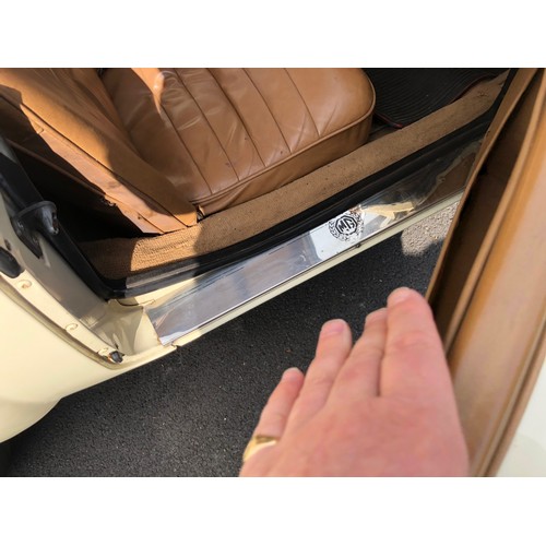 34 - ***Regretfully Withdrawn***
1959 MG A Roadster 1500 
Registration number GSJ 421
Chassis number HDR ... 