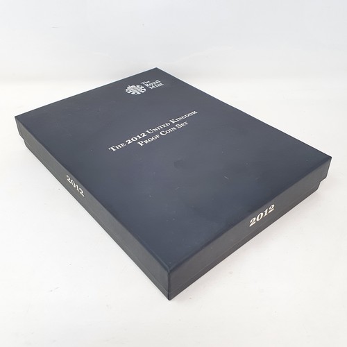 99 - A Royal Mint Year proof coin set, 2012, boxed