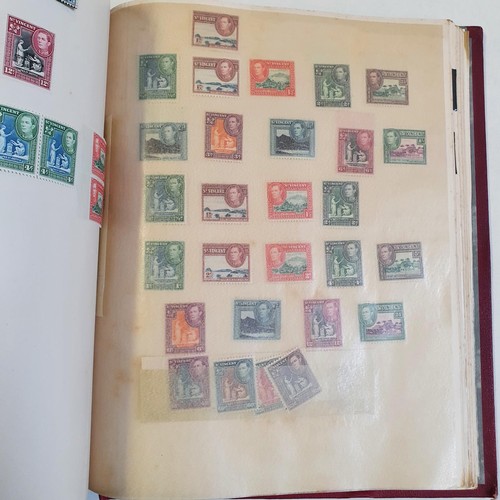 56 - A Sectional Imperial stamp album, Commonwealth from Edward VII to George VI