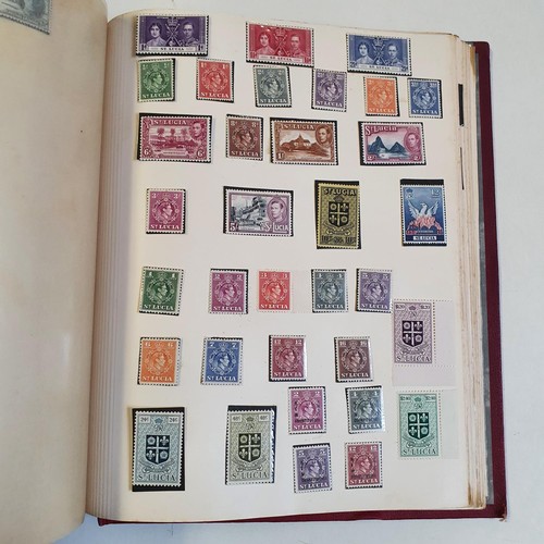 56 - A Sectional Imperial stamp album, Commonwealth from Edward VII to George VI