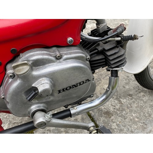 40 - 1974 Honda PC50 K1 Moped
Being sold without reserve
Registration number CRF 64N
Frame number PC50-20... 