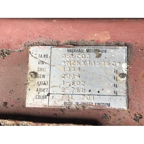 2 - 1980 Vauxhall Chevette Saloon 1.3
Being sold without reserve
Registration number OYA 860V
Garage sto... 