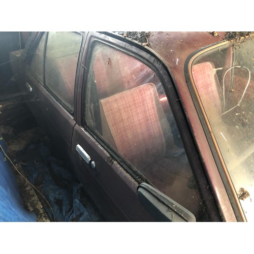 2 - 1980 Vauxhall Chevette Saloon 1.3
Being sold without reserve
Registration number OYA 860V
Garage sto... 