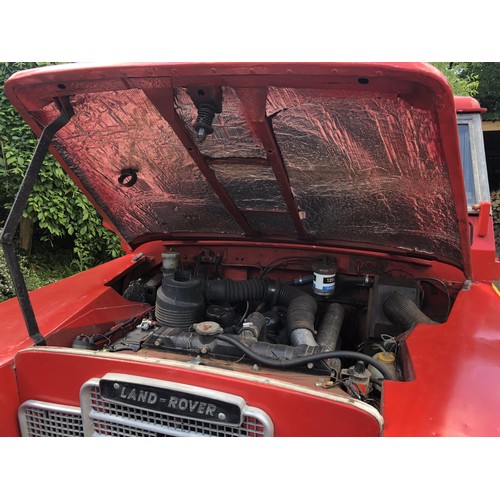 LAND ROVER SERIE II SWB CANVAS POSTE ANGLAISE
