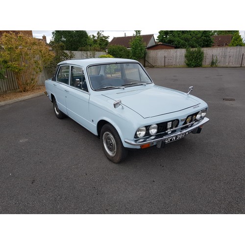 37 - 1974 Triumph Dolomite 1850
Registration number OPN 985M
Light French blue with blue cloth interior
A... 