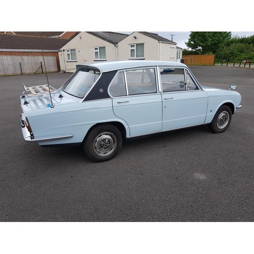 37 - 1974 Triumph Dolomite 1850
Registration number OPN 985M
Light French blue with blue cloth interior
A... 