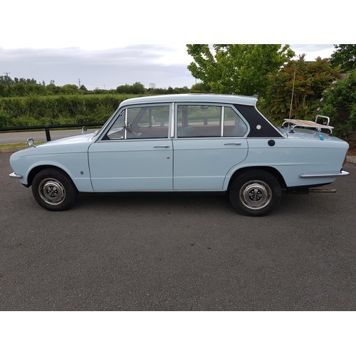37 - 1974 Triumph Dolomite 1850
Registration number OPN 985M
Light French blue with blue cloth interior
A... 