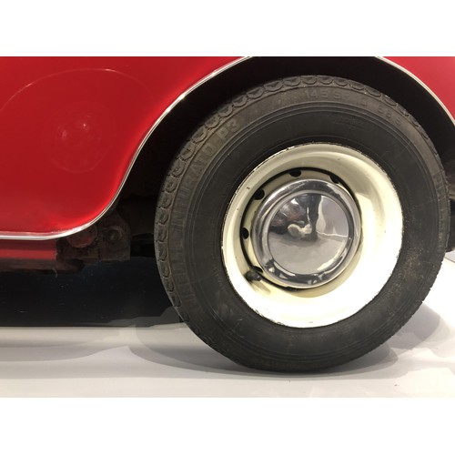 38 - 1965 Morris Mini Cooper
Registration number EEL 496C
Chassis number K/A254748988
Engine number 9FDSA... 