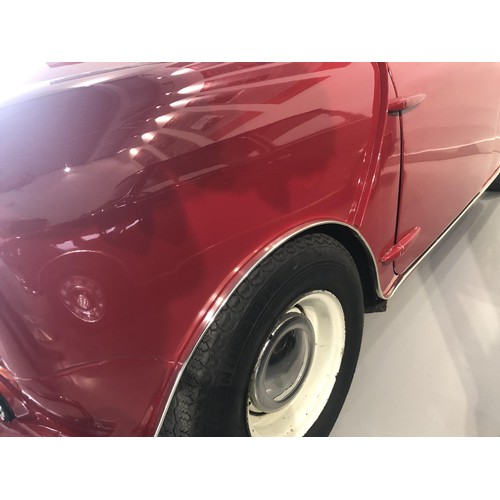 38 - 1965 Morris Mini Cooper
Registration number EEL 496C
Chassis number K/A254748988
Engine number 9FDSA... 