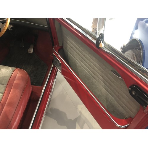 38 - 1965 Morris Mini Cooper
Registration number EEL 496C
Chassis number K/A254748988
Engine number 9FDSA... 