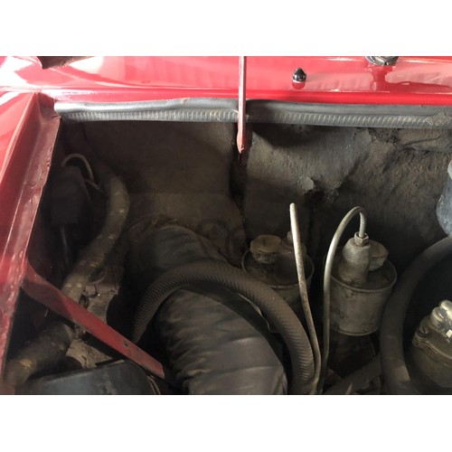 38 - 1965 Morris Mini Cooper
Registration number EEL 496C
Chassis number K/A254748988
Engine number 9FDSA... 