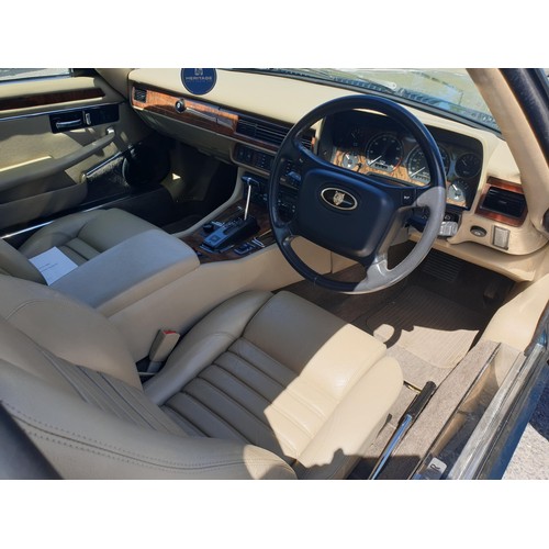 39 - 1991 Jaguar XJS Coupe 4.0
Registration number J8 XJS
Kingfisher blue with a doeskin leather interior... 