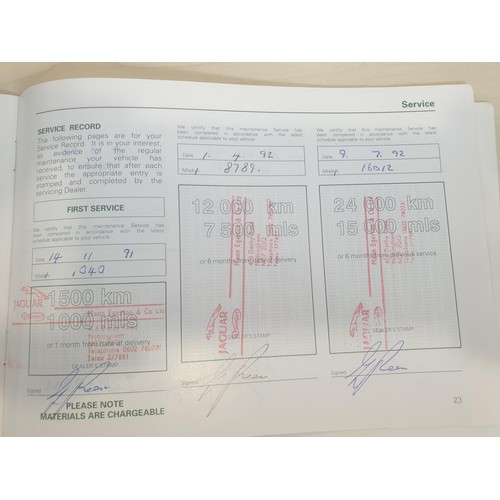 39 - 1991 Jaguar XJS Coupe 4.0
Registration number J8 XJS
Kingfisher blue with a doeskin leather interior... 