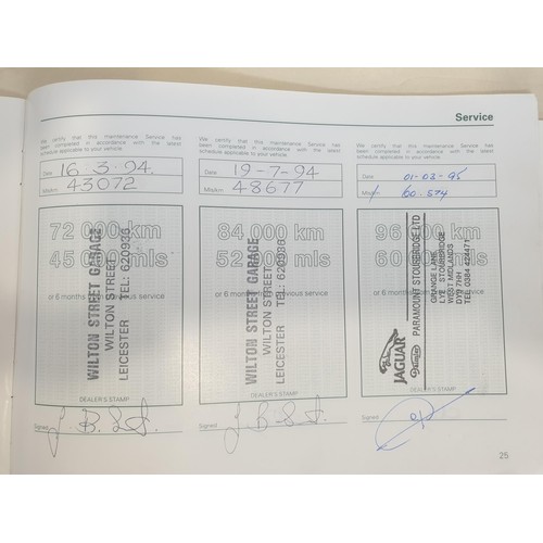 39 - 1991 Jaguar XJS Coupe 4.0
Registration number J8 XJS
Kingfisher blue with a doeskin leather interior... 