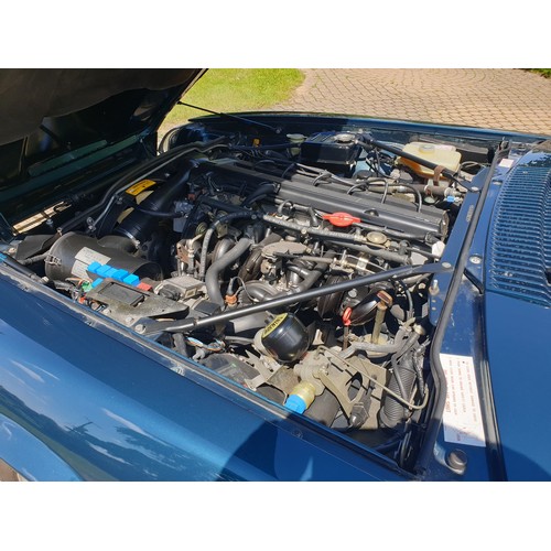 39 - 1991 Jaguar XJS Coupe 4.0
Registration number J8 XJS
Kingfisher blue with a doeskin leather interior... 