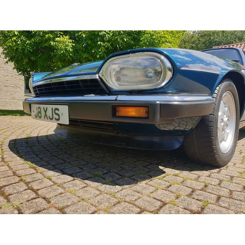 39 - 1991 Jaguar XJS Coupe 4.0
Registration number J8 XJS
Kingfisher blue with a doeskin leather interior... 