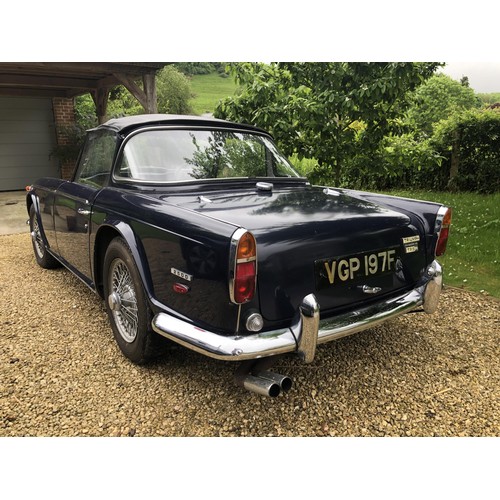 41 - 1968 Triumph TR5 PI
Registration number VGP 197F
Chassis number CP22380
Engine number CP1914E
Surrey... 