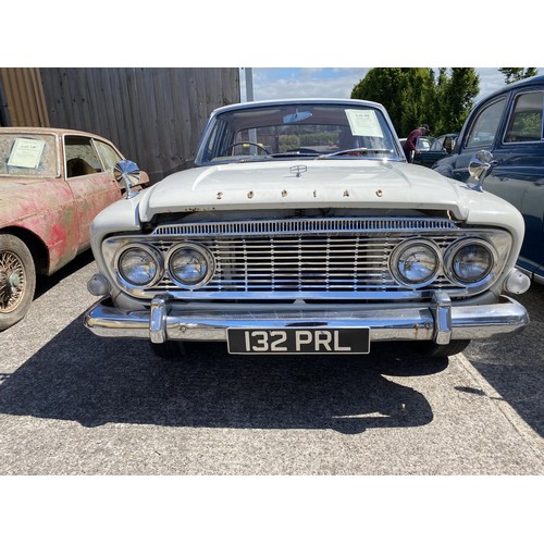 49 - ***Estimate reduced to £3,000-4,000***
1962 Ford Zephyr Zodiac
Registration number 132 PRL
White
Bee... 