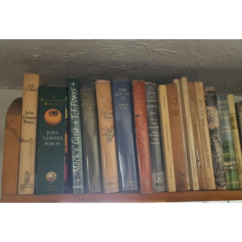 203 - The group of books on the top shelves in the study, including Woodwork, Spons Mechanic Own Book, Hou... 