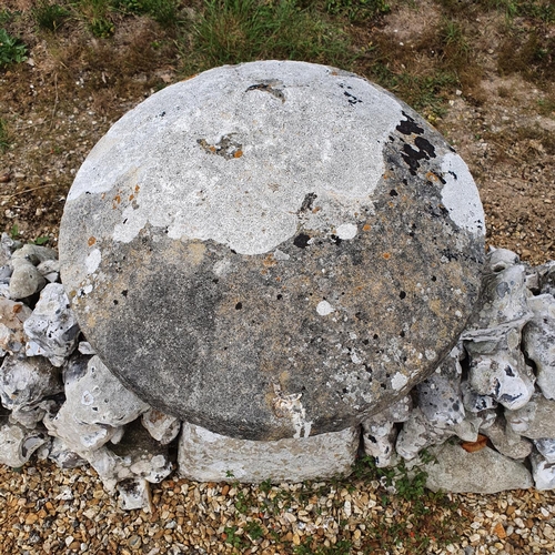 4 - A staddle stone, approx. 55 cm high...