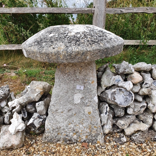 5 - A staddle stone, approx. 56 cm high